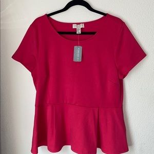 Forever 21 peplum top